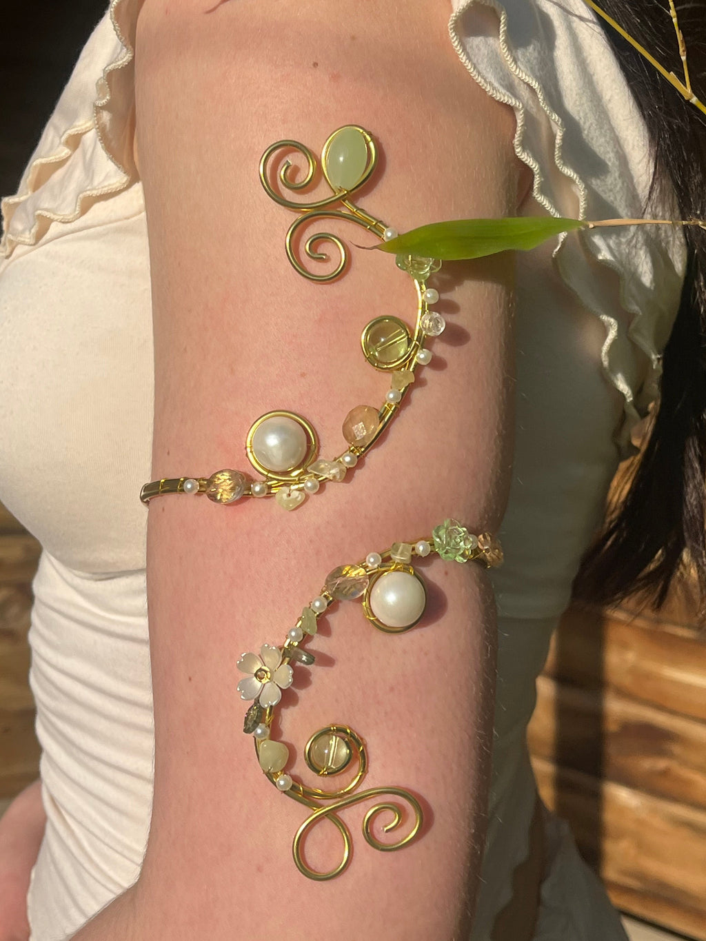 Green fairy cuff