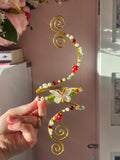 Strawberry field butterfly arm cuff