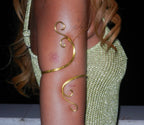Swirling Vine Cuff