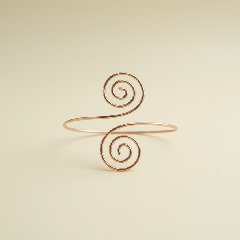 Simple Swirls Cuff