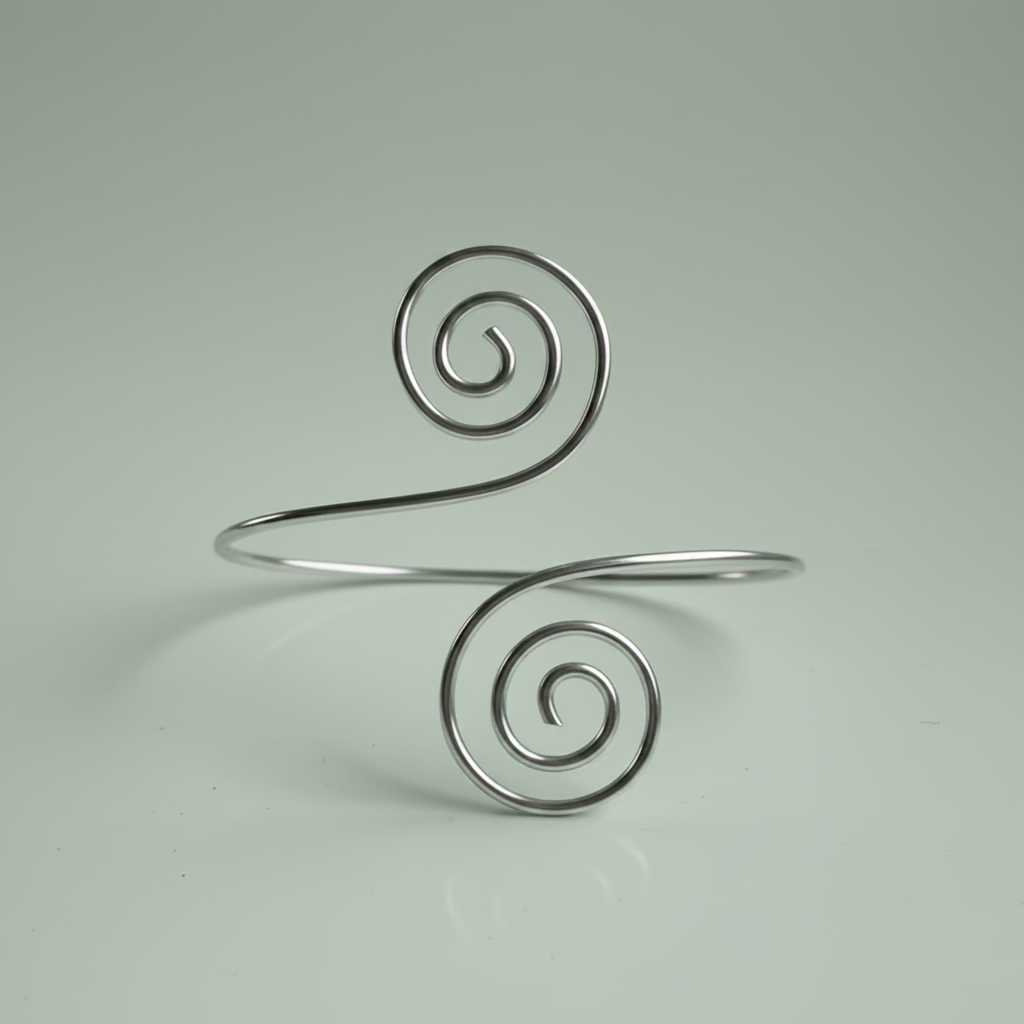 Simple Swirls Cuff