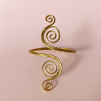 Spirals Wrist Cuff