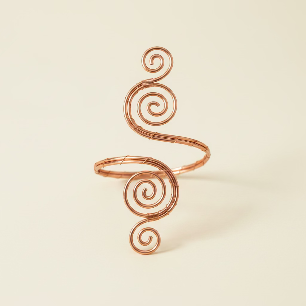 Spirals Wrist Cuff