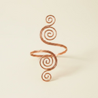 Spirals Wrist Cuff