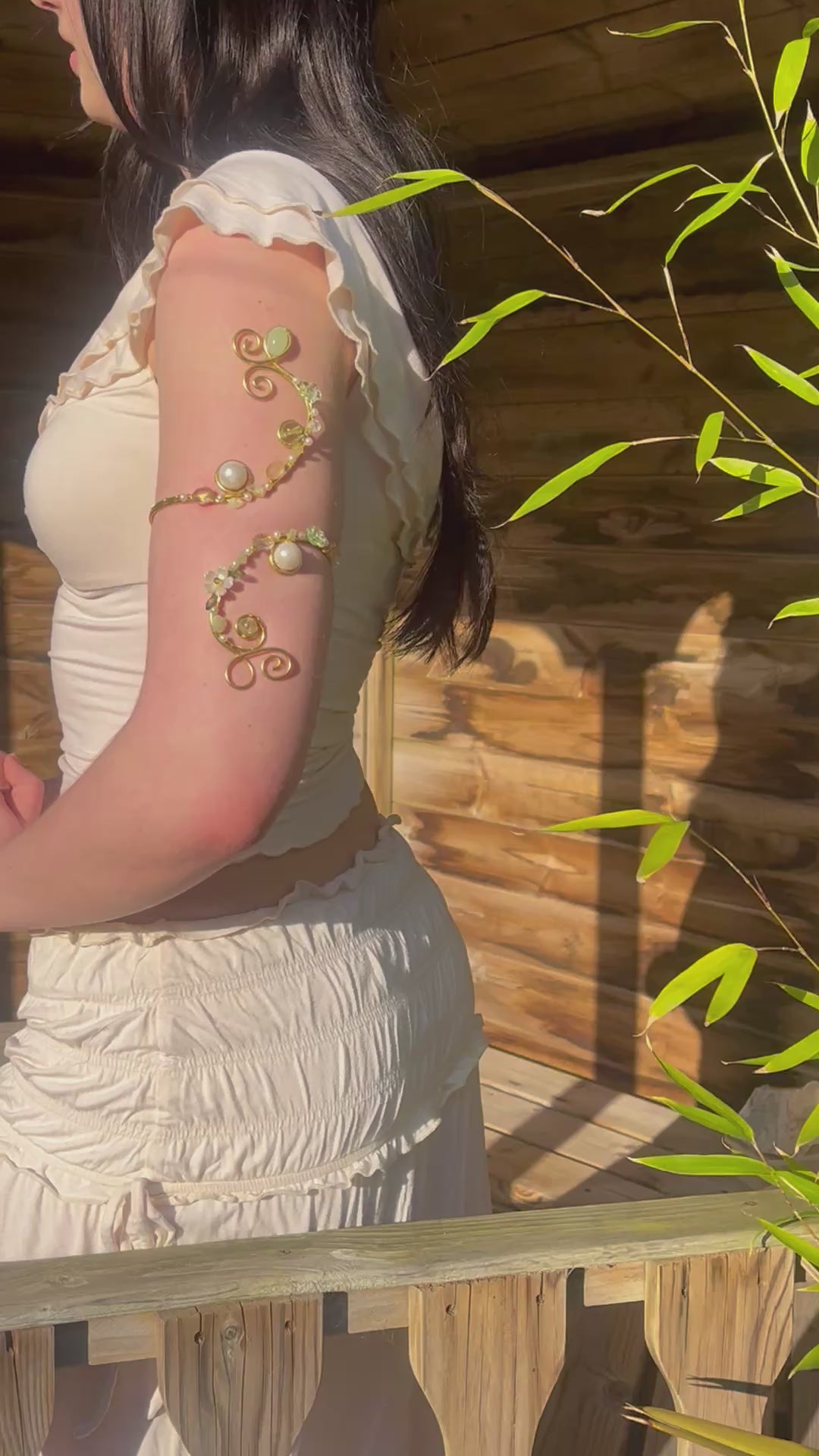 Green fairy cuff